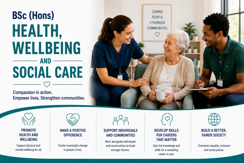 BSc(Hons) Health, Wellbeing and Social Care